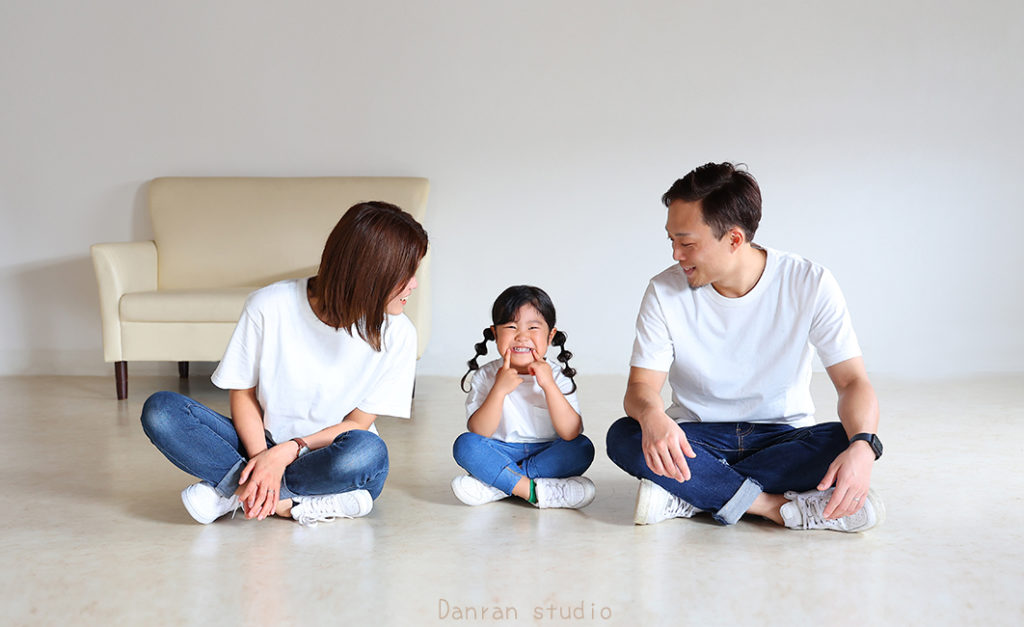 山口県下関市の写真スタジオの家族写真