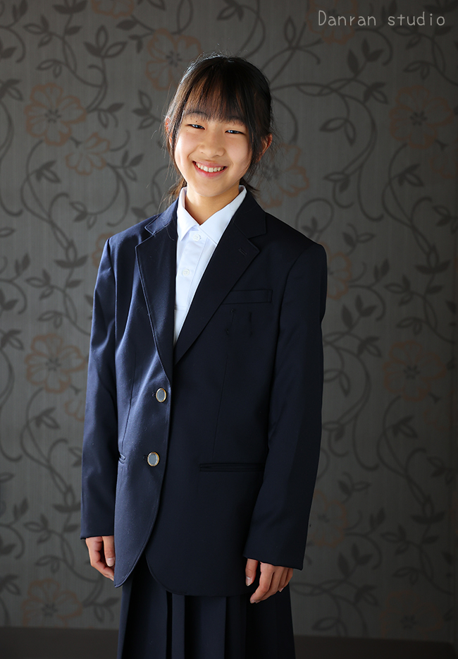 入学式の記念写真｜山口県下関市