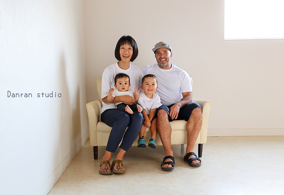 家族写真ならやっぱりだんらんスタジオ|山口県下関市
