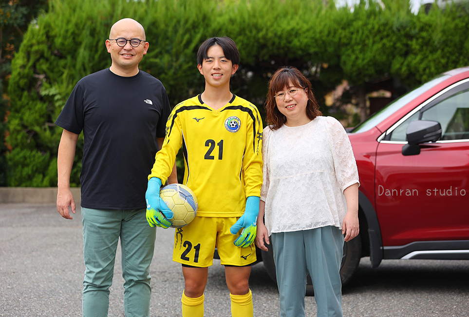 山口県下関市の家族写真撮影はだんらんスタジオ